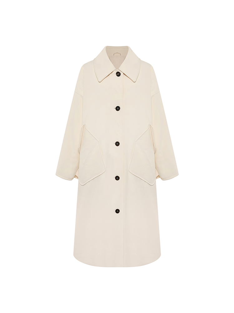 Off-White Long Cargo Coat