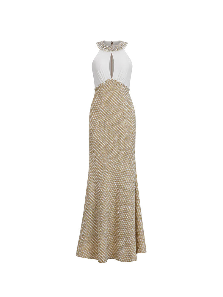 French Hand Embroidery Evening Gown Maison Wester | Women's Luxury Clothing & Designer Brand French Hand Embroidery Evening Gown Maison Wester | Women's Luxury Clothing & Designer Brand