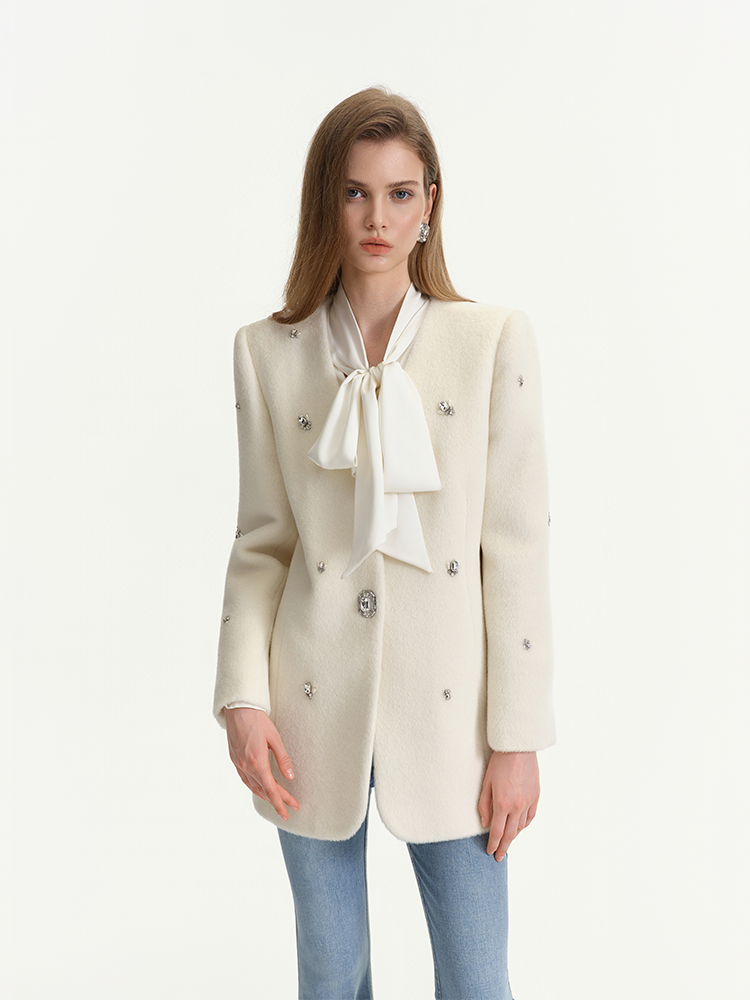 Off-White Fleece Blazer