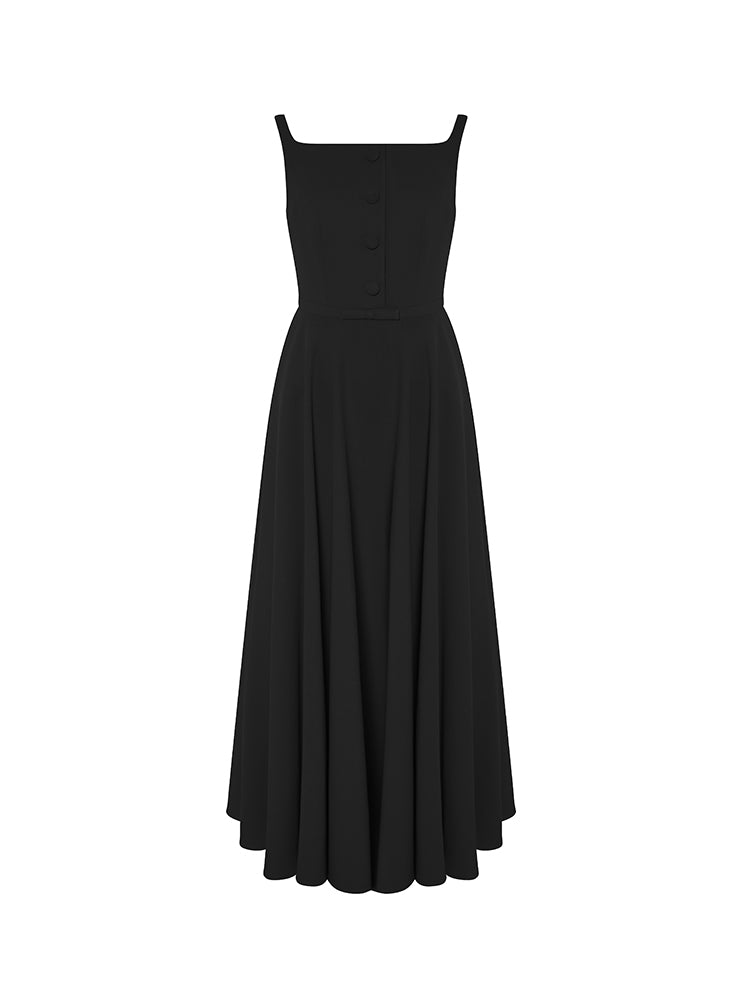 French Hepburn-style slip dress