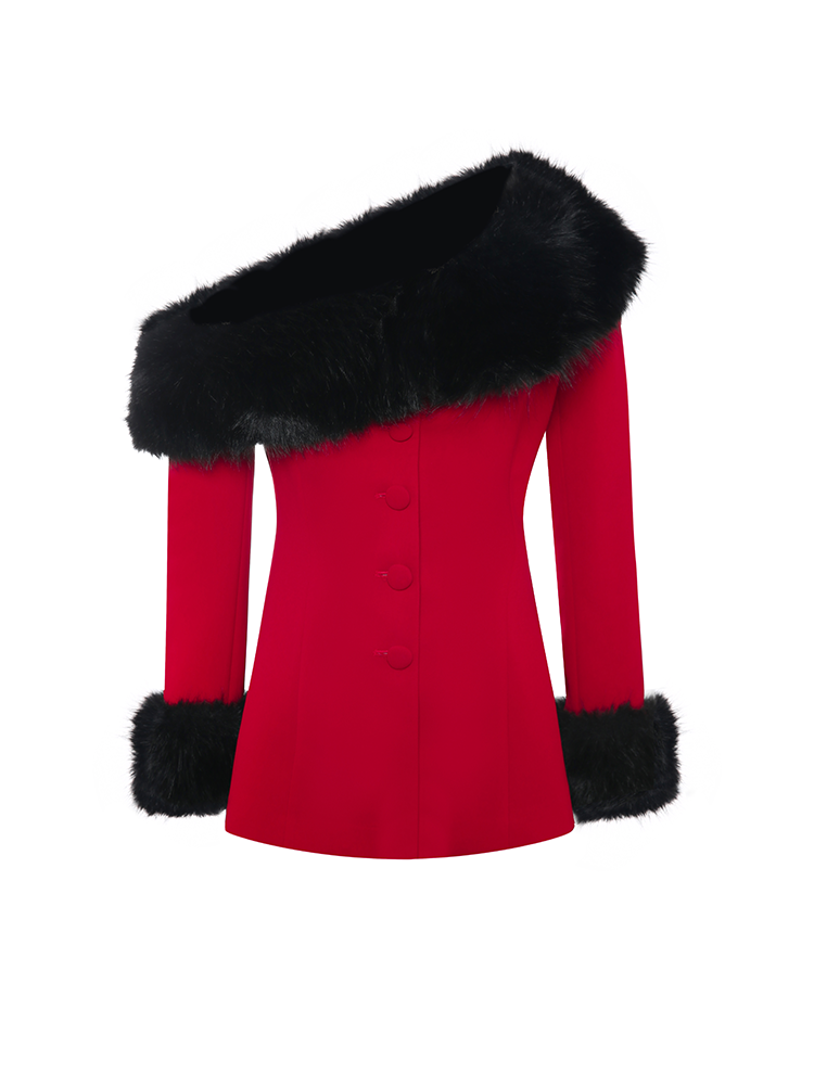 Off the Shoulder Fitted Waist Top