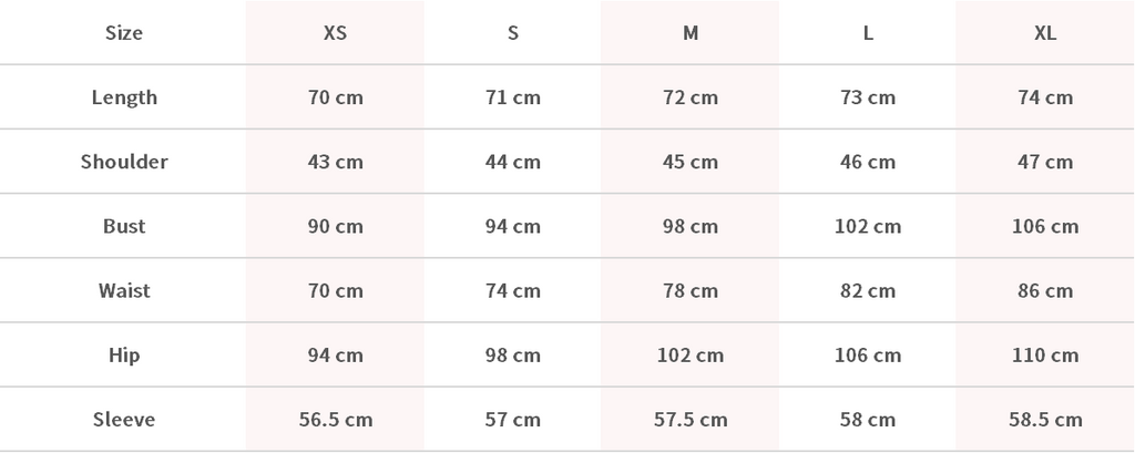 Size Chart Image