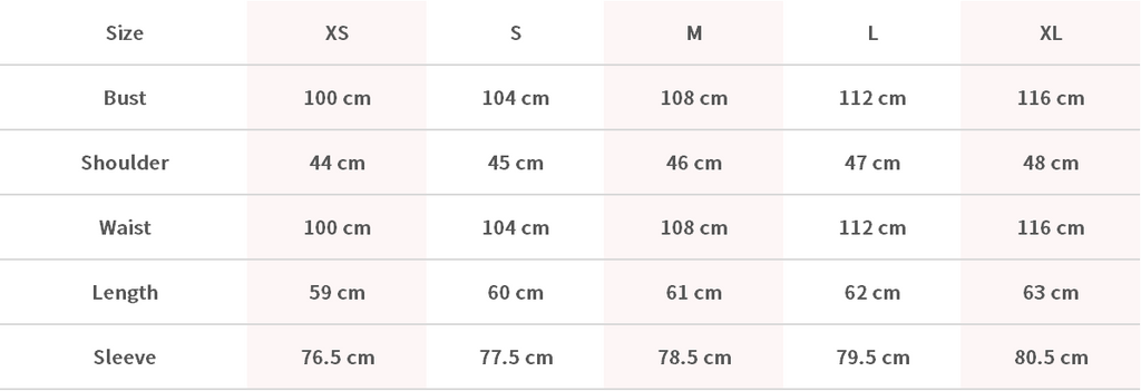 Size Chart Image