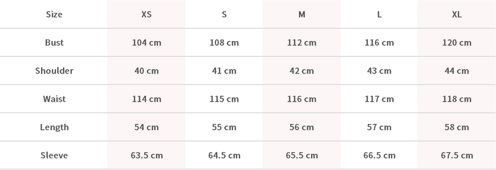 Size Chart Image