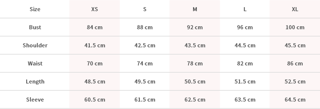 Size Chart Image