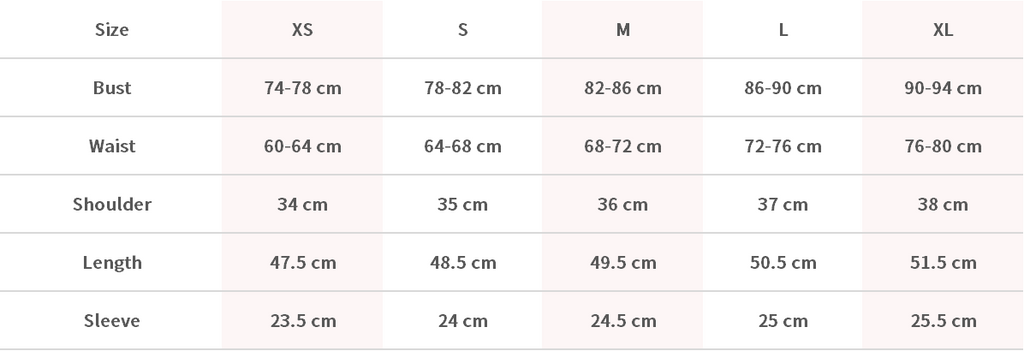 Size Chart Image