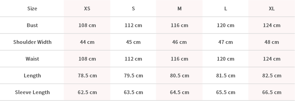 Size Chart Image