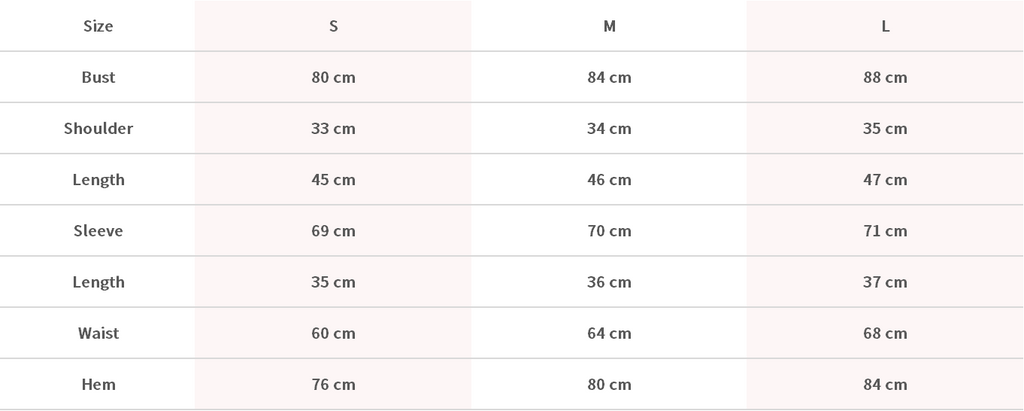 Size Chart Image