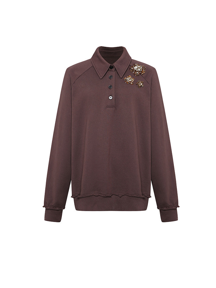 Embroidered polo shirt