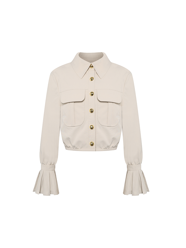 Flared Sleeve Jacket