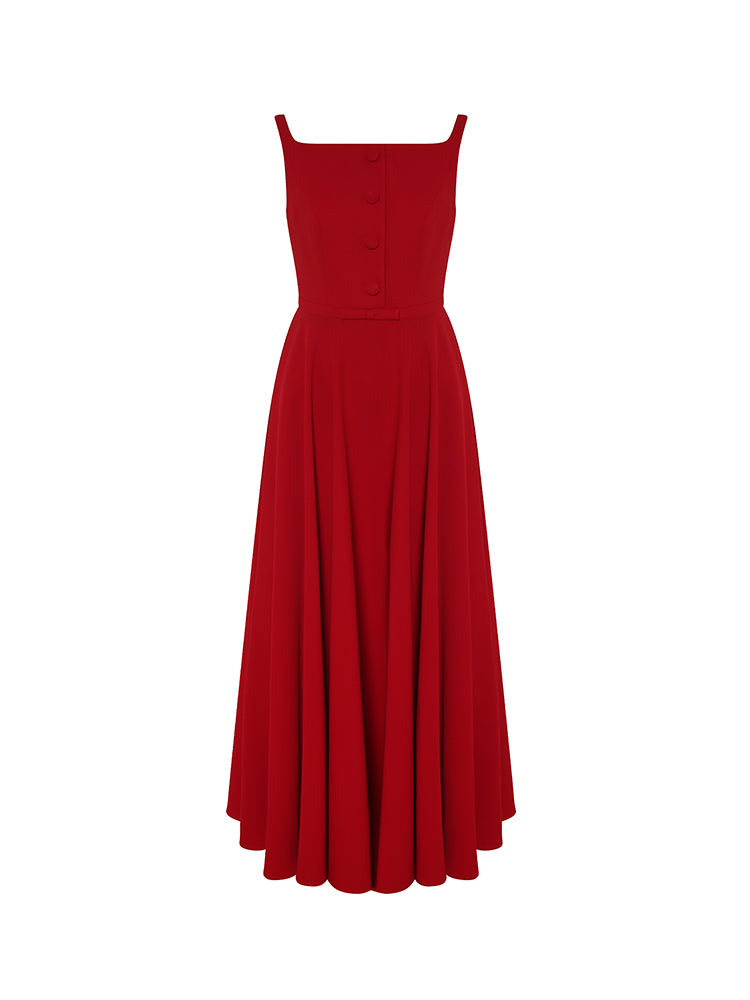 French Hepburn-style slip dress