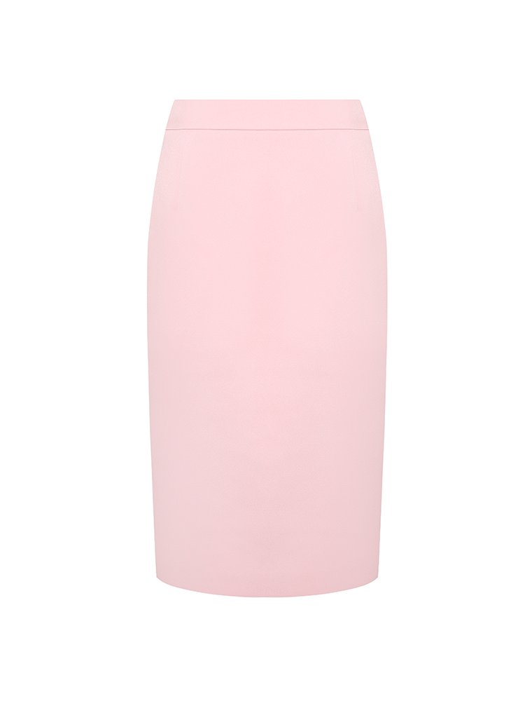 Burgundy Pencil Skirt