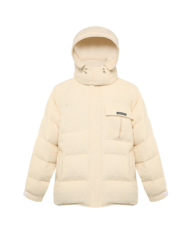 Milk Yellow Oversized Down Jacket
