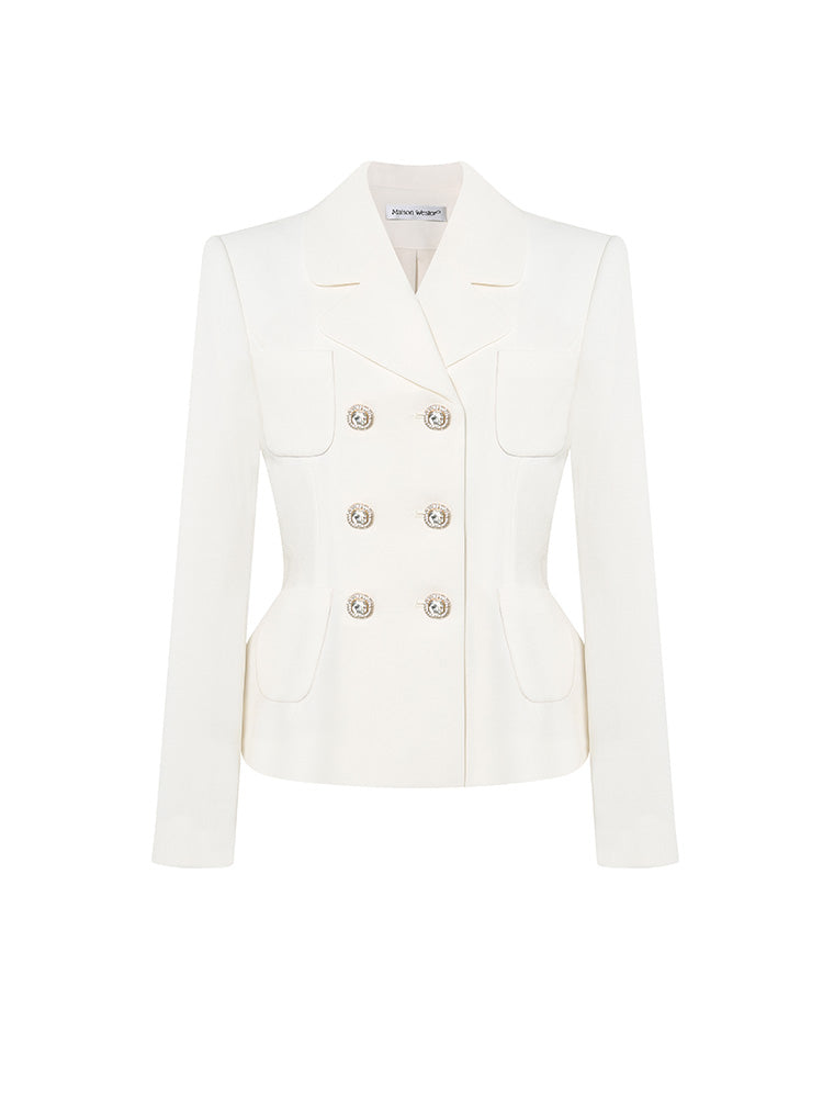 Off-White Double Breasted Blazer