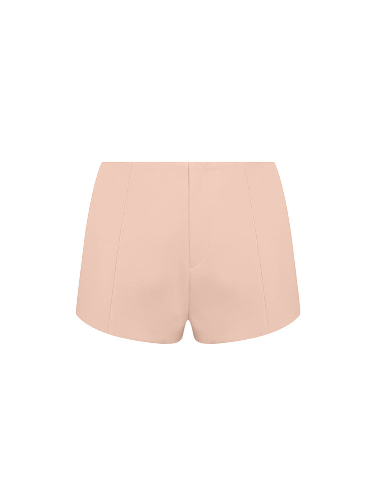 Pink Suit Shorts