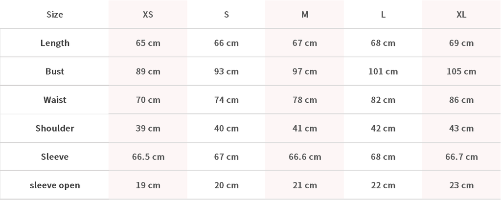 Size Chart Image