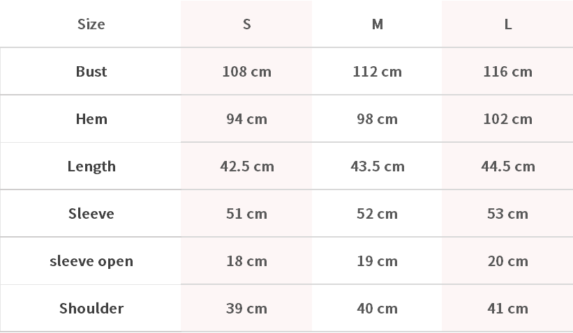 Size Chart Image
