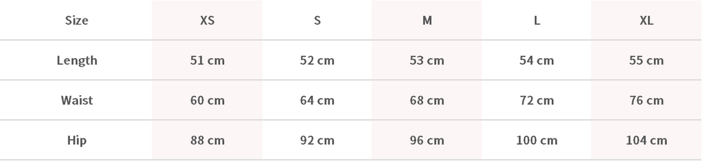 Size Chart Image