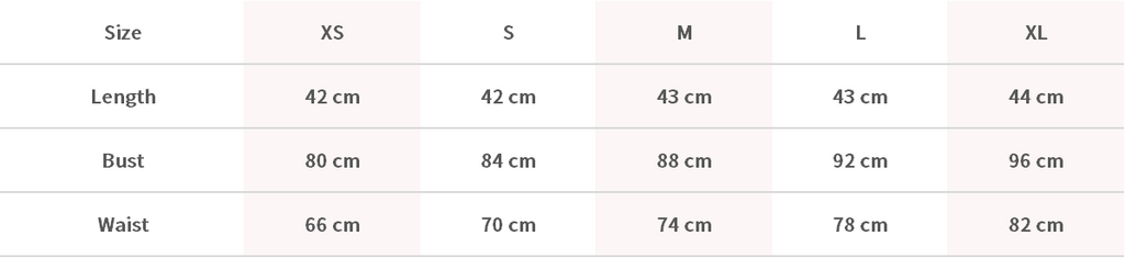 Size Chart Image