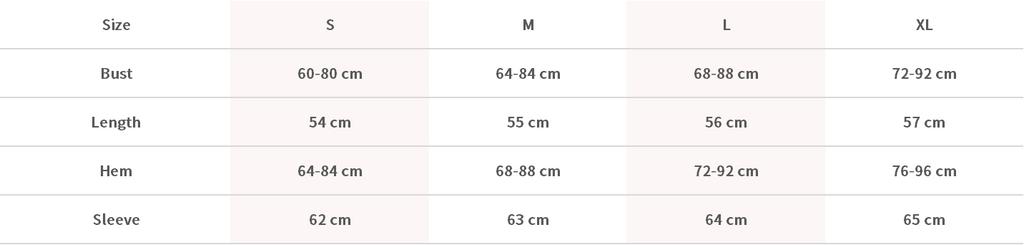 Size Chart Image