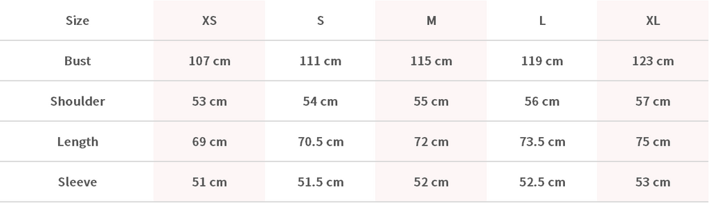 Size Chart Image