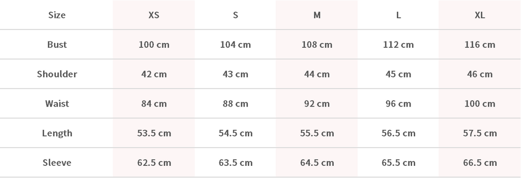 Size Chart Image