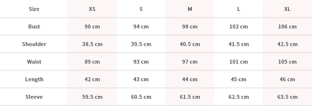 Size Chart Image