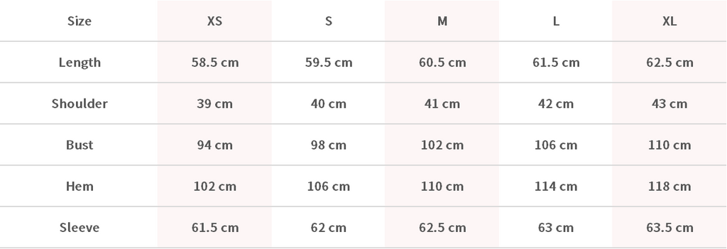 Size Chart Image