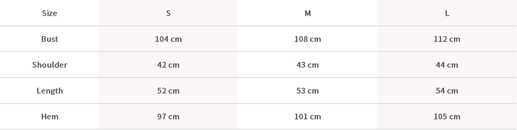 Size Chart Image