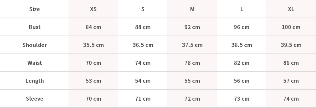 Size Chart Image