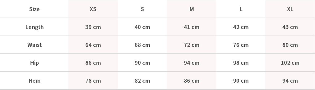 Size Chart Image