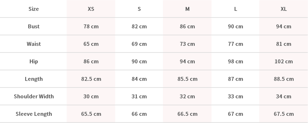 Size Chart Image