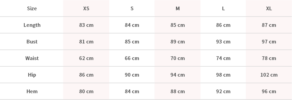 Size Chart Image