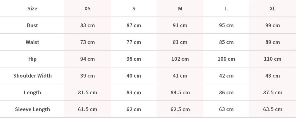 Size Chart Image