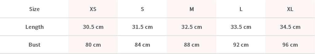 Size Chart Image