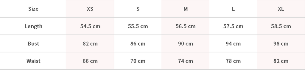 Size Chart Image