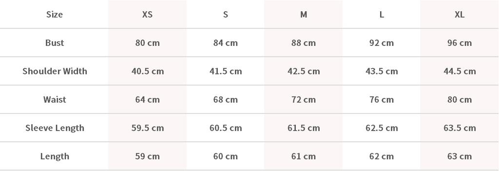 Size Chart Image