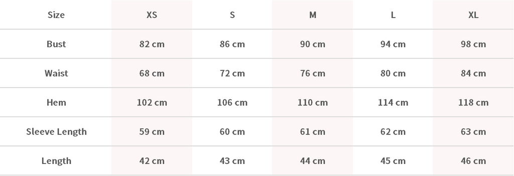 Size Chart Image