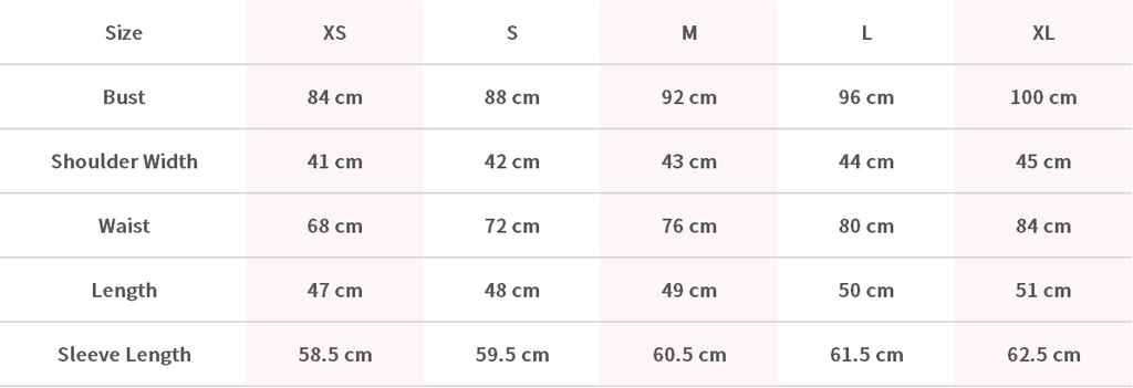 Size Chart Image