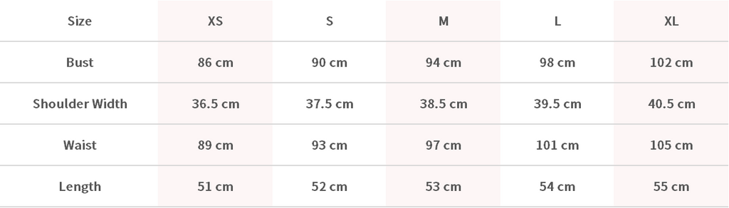 Size Chart Image