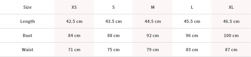 Size Chart Image