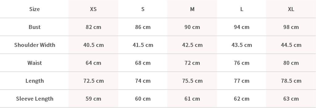 Size Chart Image