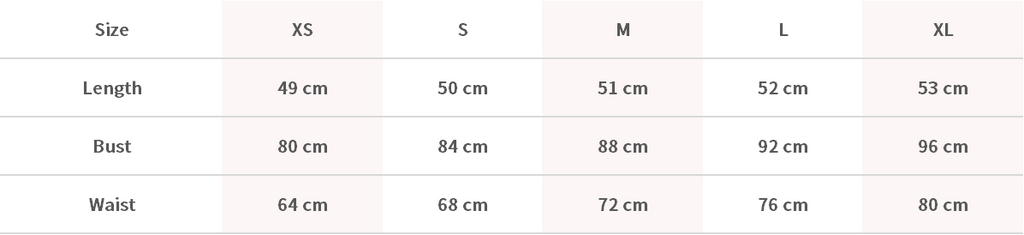 Size Chart Image