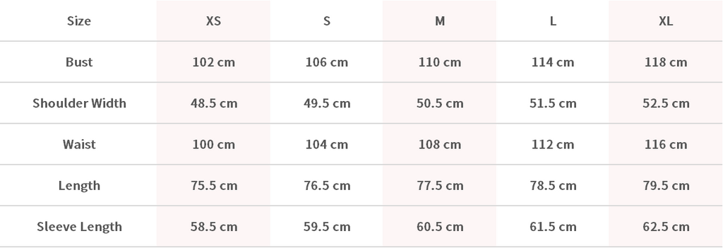 Size Chart Image