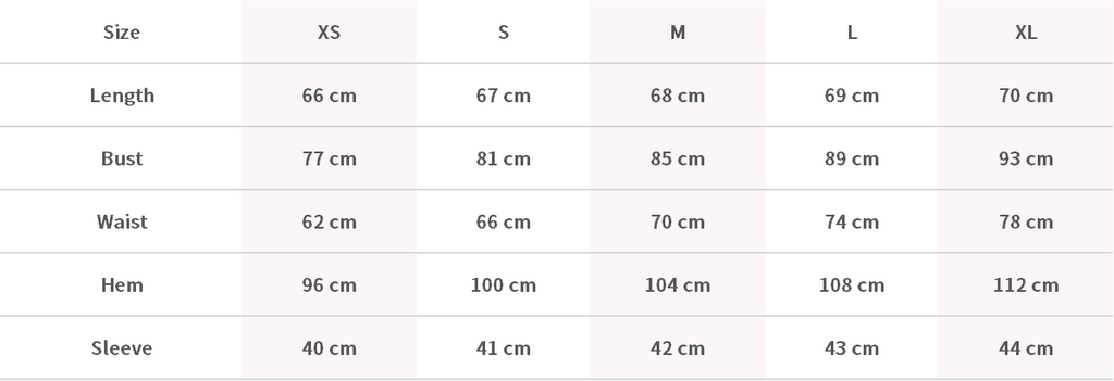 Size Chart Image