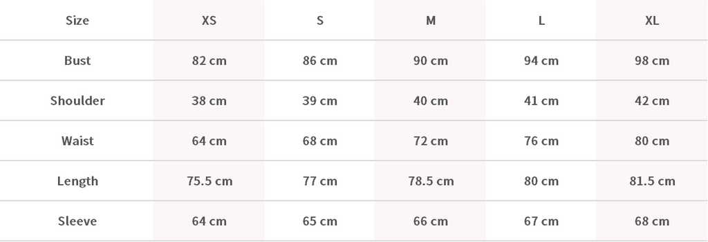 Size Chart Image