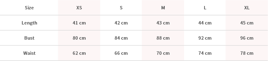 Size Chart Image