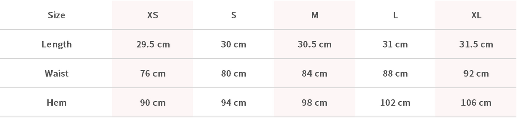 Size Chart Image